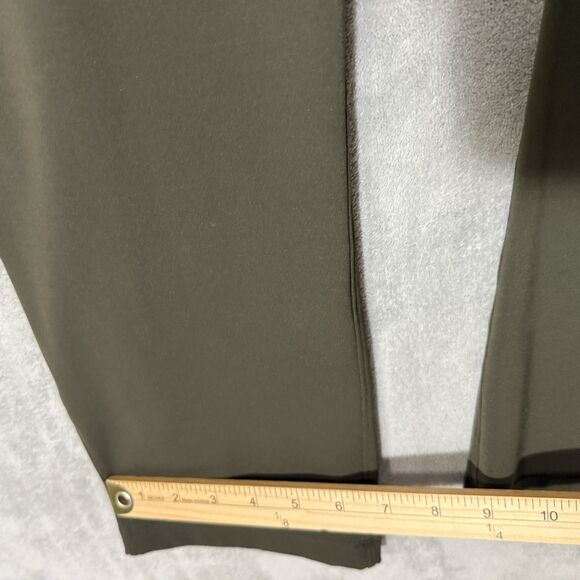 Lululemon On The Fly Crop Cropped Dark Olive Pants Women Size 6 Stretch Travel - Picture 6 of 8